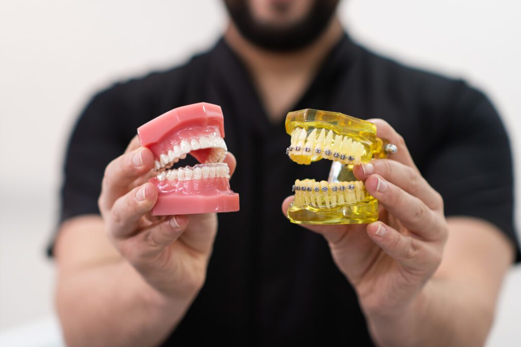 orthodontist metal braces Toledo clear aligners Toledo